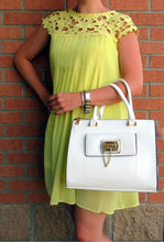 La Terre Fashion Classic White Purse | All Dec'd Out