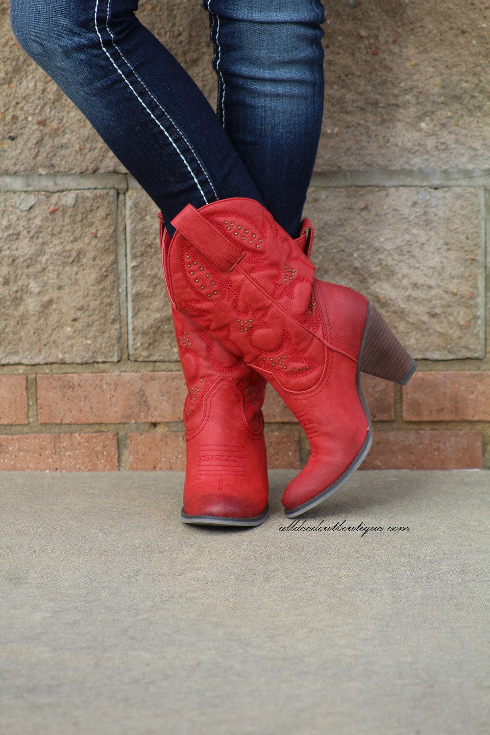 Fall Favorites Re-imagined  Womens cowgirl boots, Red cowboy boots, Red  cowgirl boots