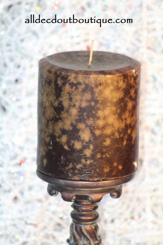 Pillar Candle Sandalwood | All Decd Out